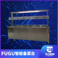 湖南智慧食堂解決方案，結(jié)算臺(tái)備菜臺(tái)消費(fèi)機(jī)溯源秤RFID餐盤(pán)等