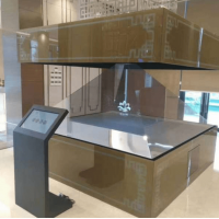 全息顯示設備 360度空中懸浮成像展示柜 展覽展示全息柜
