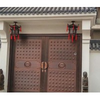 河北農(nóng)村銅門廠家，河北飯店銅門廠家