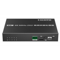 4K60hz的1進(jìn)4出畫面拼接大屏幕拼接圖像處理器LQ144VW